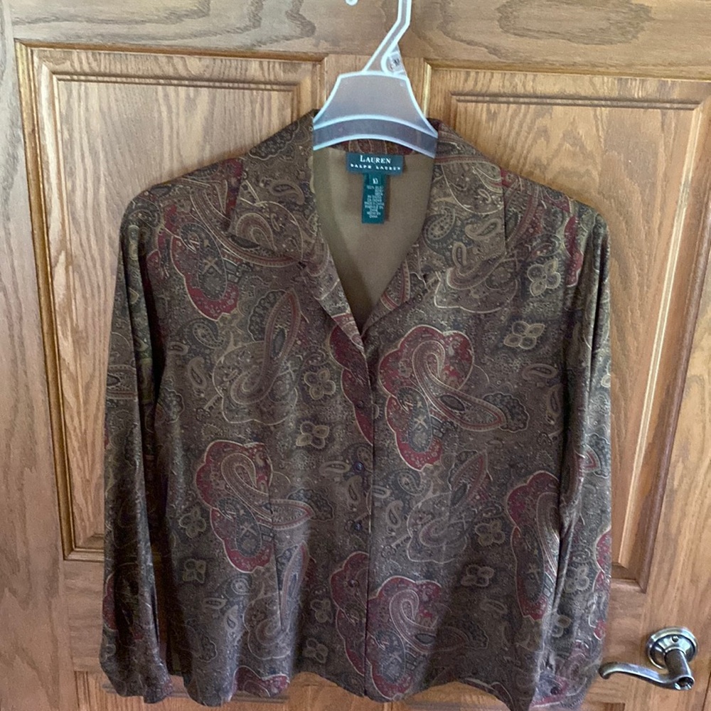 Lauren Ralph Lauren 100% Silk blouse